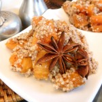 Vegan Cous-Cous and Grilled Butternut Squash with Anise, Sage, Sumac & Sesame-Scented Vinaigrette