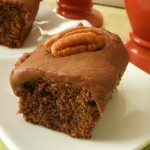 Blooming Platter Vegan Coca-Cola Cake with Fudgy Frosting