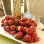 The Easiest and Prettiest Naturally Vegan Dish Ever: Thyme-Scented Roasted Grapes