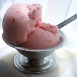 Vegan Peachy Pink Lemonade Ice Cream (with coconut milk creamer)