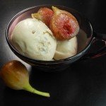 Luscious Vegan Lavender and Creme de Cacao Ice Cream (with optional Fresh Figs)