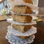 Vegan 3-Layer Oatmeal-Pumpkin Streusel Bars–A Tofutti Exclusive!