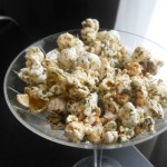 Vegan Hurricane Popcorn with a Twist  (Popcorn with Seaweed, Sesame Seeds, and Dried Orange Peel)–Perfect for Holiday Parties or Private Noshing!