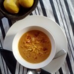 Vegan Tomato-Pumpkin Bisque–“Souper” Quick and Easy