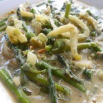 Vegan Asparagus, Leek and Fennel Spring Stew