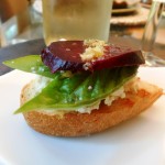 Vegan Beet Bruschetta–This Summer’s “It” Appetizer