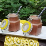 Vegan Spiked Banana Mocha-Cherry Sippers