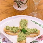 Day 11: Vegan Broiled Tofu Sandwiches with Broccoli Pesto–“Cooking ‘The Blooming Platter Cookbook’ Julie & Julia Style”