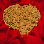 Day 4:   Vegan Apple Peanut Butter Streusel Pie–Cooking “The Blooming Platter Cookbook” Julie & Julia Style