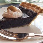 Vegan Chocolate Chess Pie <br> with the Flavor and Mouthfeel of the Real Deal!</i>