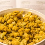 Day 18: Indian Cauliflower with Black Mustard Seeds AND Orange Salad with Cumin Vinaigrette–“Cooking ‘The Blooming Platter Cookbook’ Julie & Julia Style”