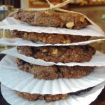 Vegan Lemon-Espresso-Lavender Cookies <br> with Chocolate Chunks and Hazelnuts