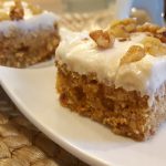 Blooming Best (Practically) Raw Vegan Carrot Cake<br>with Cream Cheese Frosting