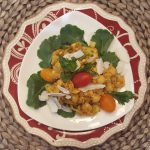 Vegan Indian Channa Masala Chickpea Salad