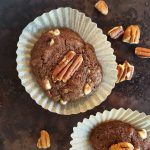 Vegan GLUTEN-FREE Chocolate Cookies<br>with White Chocolate Chips