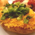 Vegan Buffalo Chickpea Potato Skins