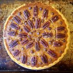 Best Vegan Salted Maple Brandy (or Bourbon) Pecan Pie<br>(Custardy Texture)