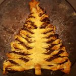 Vegan Nutella and Puff Pastry Christmas Tree