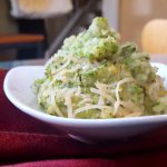 Vegan Riced Broccoli-Cauliflower Casserole<br>Quick-and-Easy