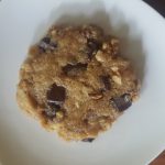 Vegan Single Microwave Chocolate Chip Cookie!