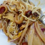 Vegan Creamy-Cheesy Pasta with Sauteed Mushrooms & Onions<br>Plus Bonus Blooming Platter Low-Cal 4-Ingredient Mayo