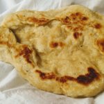 No-Knead Naan (vegan and plant-based)