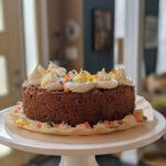 Vegan Chocolate Chip Cookie Cake