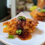 Red Lentil Indian Pakoras (vegan/plant-based)