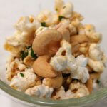 Coconut-Curry Popcorn (vegan and plant-based)